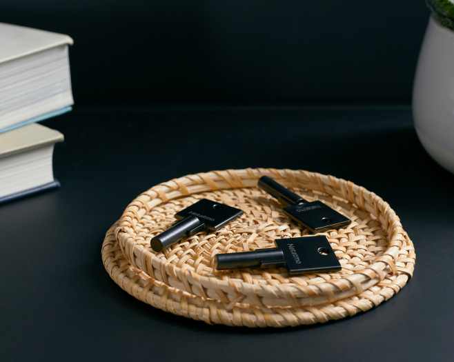 NFC-Schlüssel für smartes Türschloss (Bild: Netatmo)